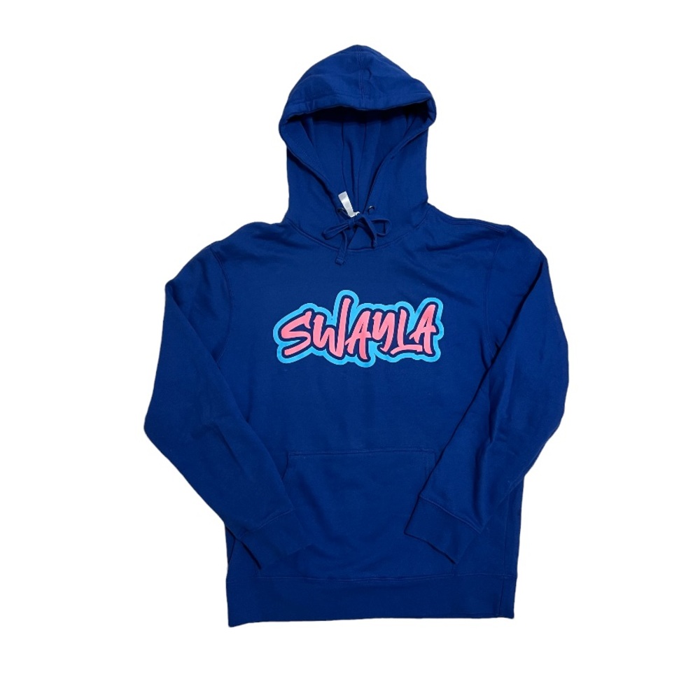 Sway LA Dark Blue Merch Hoodie Men's Size Medium